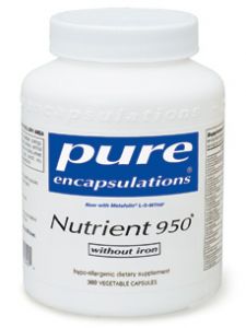 Pure Encapsulations, NUTRIENT 950® W/O IRON 360 VCAPS