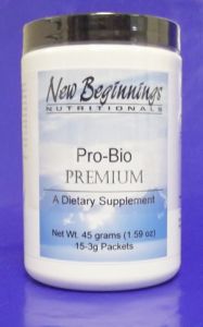 New Beginnings Pro-Bio PREMIUM