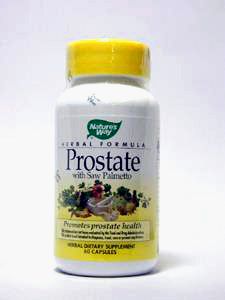 Nature's Way, PROSTATE WITH SAW PALMETTO 60 CAPS
