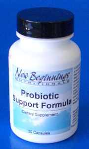 New Beginnings Probiotic Support Formula 60 caps