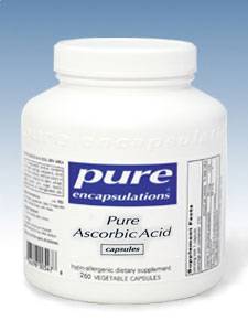 Pure Encapsulations, PURE ASCORBIC ACID 250 VCAPS