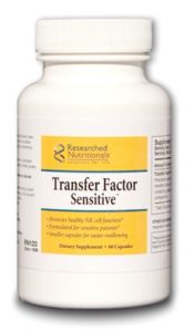 Researched Nutritional Transfer Factor Sensitive 60 caps