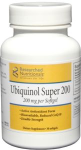 Researched Nutritional Ubiquinol Super 200™ - NEW