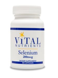 Vital Nutrients, SELENIUM 200 MCG 90 CAPS