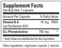 Metabolic meintenance D, L-Phenylalanine (with B6)  750 mg