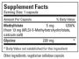 Metabolic maintenance 5-MTHF 5 mg 90 CAPS