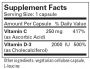 Metabolic maintenance Vitamin D-3 2,000 IU