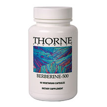 Thorne Research Berberine-500 60 Vegetarian Capsules