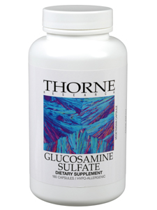Thorne Research, GLUCOSAMINE SULFATE 180 VEGCAPS