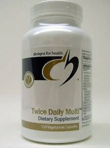 Designs for Health, TWICE DAILY MULTI™ 120 VCAPS