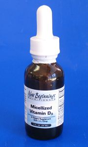 NewBeginnings Mycelized Vitamin D - 1000 IU drop