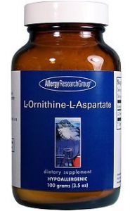 АРГ L-Ornithine-L-Aspartate 3.5 oz. (100 grams)