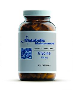 Metabolic meintenance Glycine Capsules 500 mg