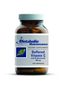 Metabolic maintenance Buffered Vitamin C (with Bioflavonoids) 500 mg pH 4.2