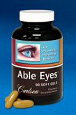 CarlsonLabs ABLE EYES 30 Soft Gels