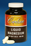 CarlsonLabs LIQUID MAGNESIUM 250 SOFT GELS