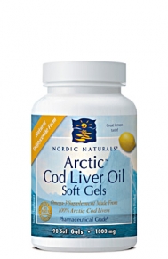 Nordic Arctic Cod Liver Oil Soft Gels 