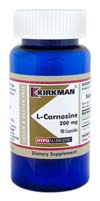 Киркман L-Carnosine 200 mg - Hypoallergenic 90 ct