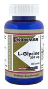 Киркман Glycine 250 mg - Hypoallergenic 200 ct.