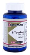 Киркман L-Taurine 1000 mg - Hypoallergenic 100 ct