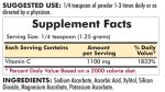 Buffered Vitamin C Powder - Unflavored - Bio-Max Series - Hypoallergenic 198.5gm/7 oz 