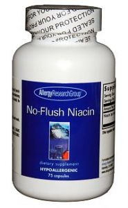 ARG No-Flush Niacin 75 Vegetarian Caps