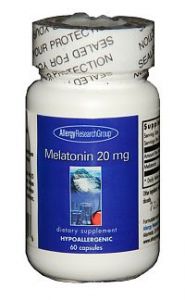 АРГ Melatonin 20 mg 60 Vegetarian Capsules