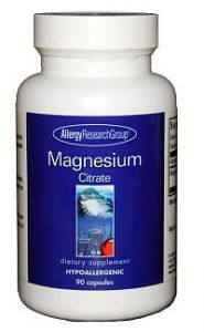 ARG Magnesium Citrate 90 Vegetarian Caps