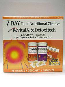 Natural Factors, 7 DAY TOTAL NUTRITIONAL CLEANSE 1 KIT