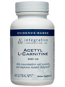 Integrative Therapeutics, ACETYL L-CARNITINE 500 MG 60 CAPS