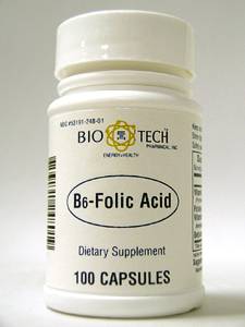Bio-Tech, B6-FOLIC ACID 100 CAPS