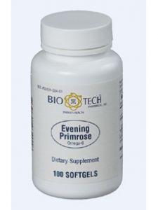 Bio-Tech, EVENING PRIMROSE (OMEGA-6) 100 SOFTGELS