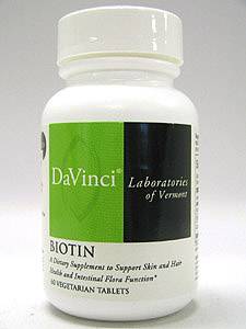 Davinci Labs, BIOTIN 1000 MCG 60 VTABS