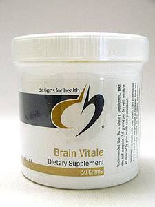 Designs for Health, BRAIN VITALE POWDER 50 GMS