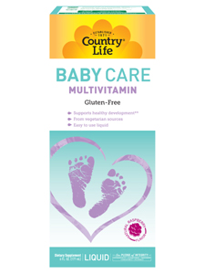 Country Life, BABY CARE MULTIVITAMIN 6 OZ