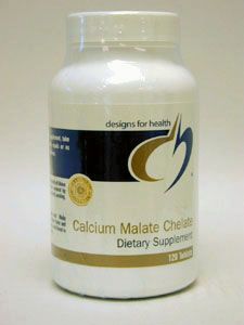 Designs for Health, CALCIUM MALATE CHELATE 120 VCAPS