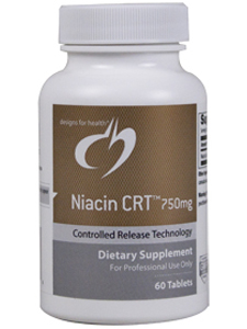 Designs for Health, NIACIN CRT™ 750MG 60 TABS
