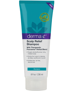 DermaE Natural Bodycare, SCALP RELIEF SHAMPOO 8 OZ