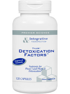 Integrative Therapeutics, DETOXICATION FACTORS 120 CAPS