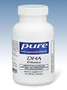 Pure Encapsulations, DHA ENHANCE 180 GELS