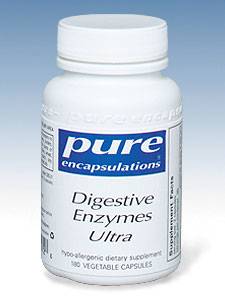 Pure Encapsulations, DIGESTIVE ENZYMES ULTRA 180 CAPS