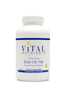 Vital Nutrients, ULTRA PURE FISH OIL 700 120 GELS