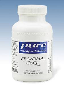Pure Encapsulations, EPA/DHA COQ10 120 CAPS 
