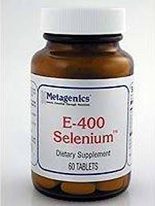 Metagenics, E-400 SELENIUM 60 TABS