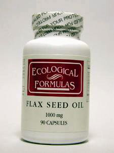 Ecological formula/Cardiovascular Research FLAX SEED OIL (ORGANIC) 90 GELS