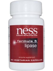Ness Enzymes, LIPASE #5 90 VCAPS