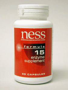 Ness Enzymes, ENERGY BOOST #15 90 CAPS