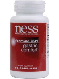 Ness Enzymes, GASTRIC COMFORT FORMULA 601 90 CAPS