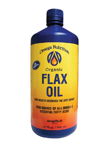 Omega Nutrition, FLAX SEED OIL 32 OZ