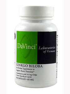 Davinci Labs, GINKGO BILOBA 60 MG 90 CAPS